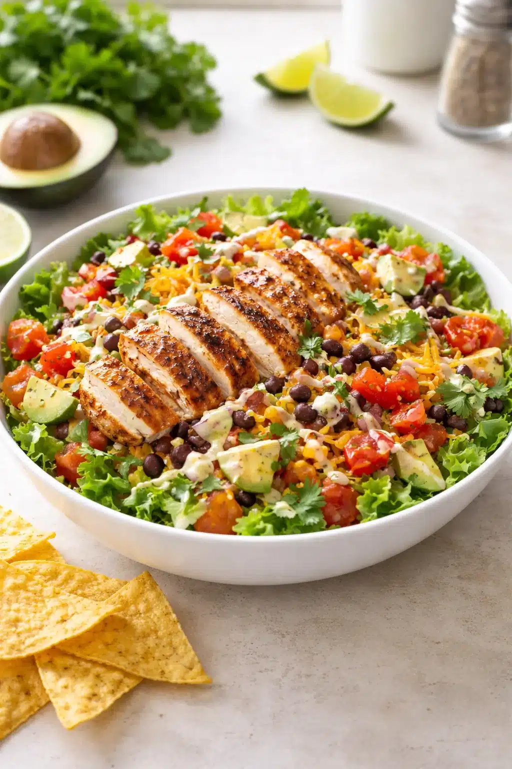 High-Protein Southwest Chicken Salad