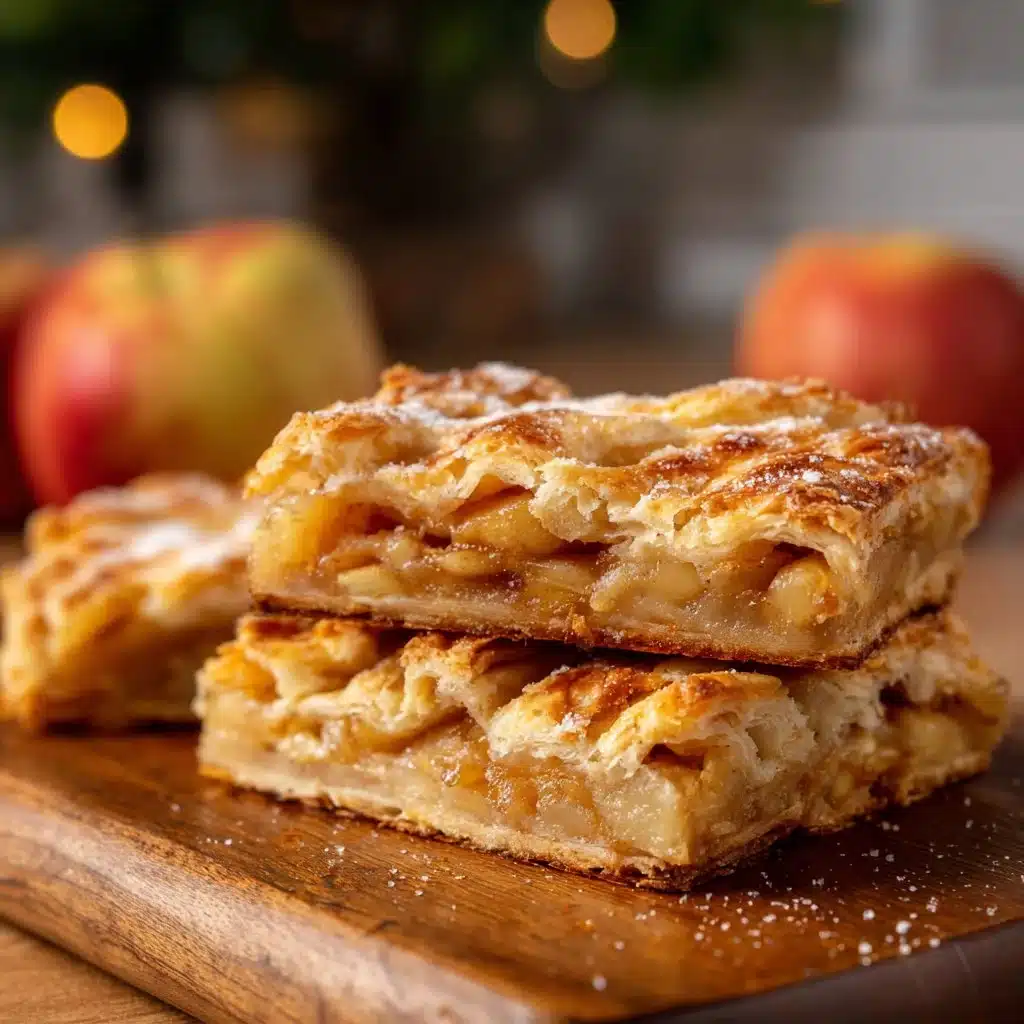 Flaky Apple Pie Bars