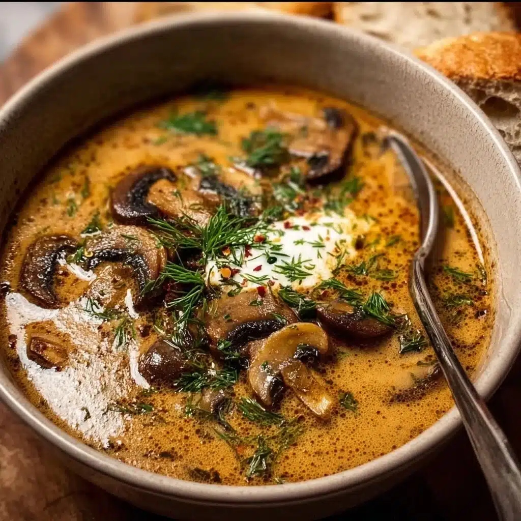Hungarian Mushroom Soup: A Delicious & Authentic Recipe