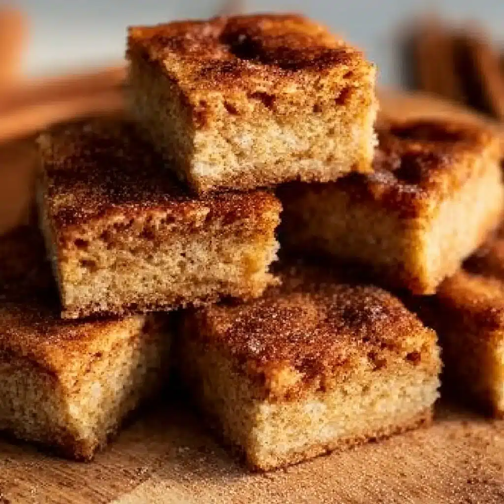 Indulgent Brown Butter Maple Snickerdoodle Bars: A Decadent Delight