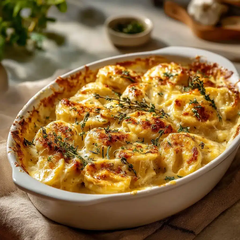 Lightened Up Pierogi Casserole