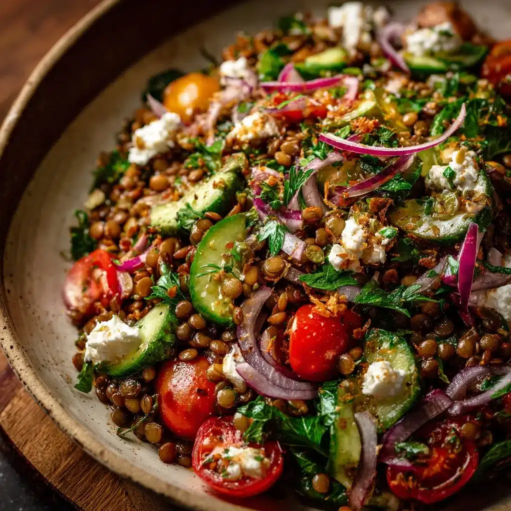 Mediterranean Lentil Salad