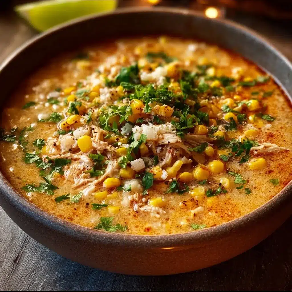 Mexican Street Corn White Chicken Chili
