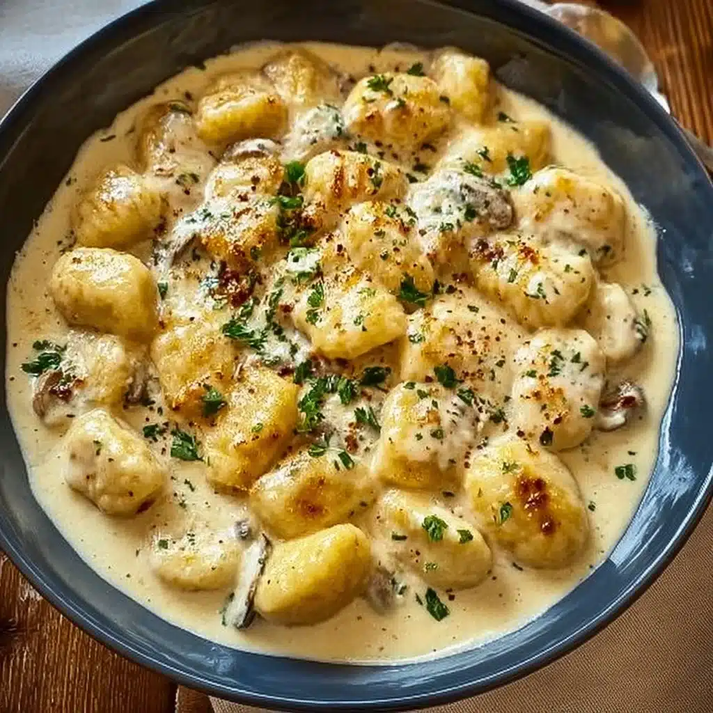 Indulge in Millionaire Gnocchi with Creamy Sauce Today!