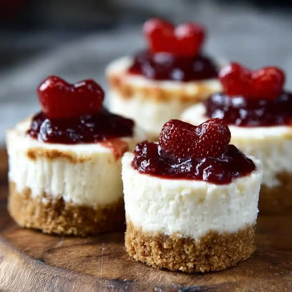 Irresistible Mini Valentine’s Day Cheesecake Bites in 4 Easy Steps