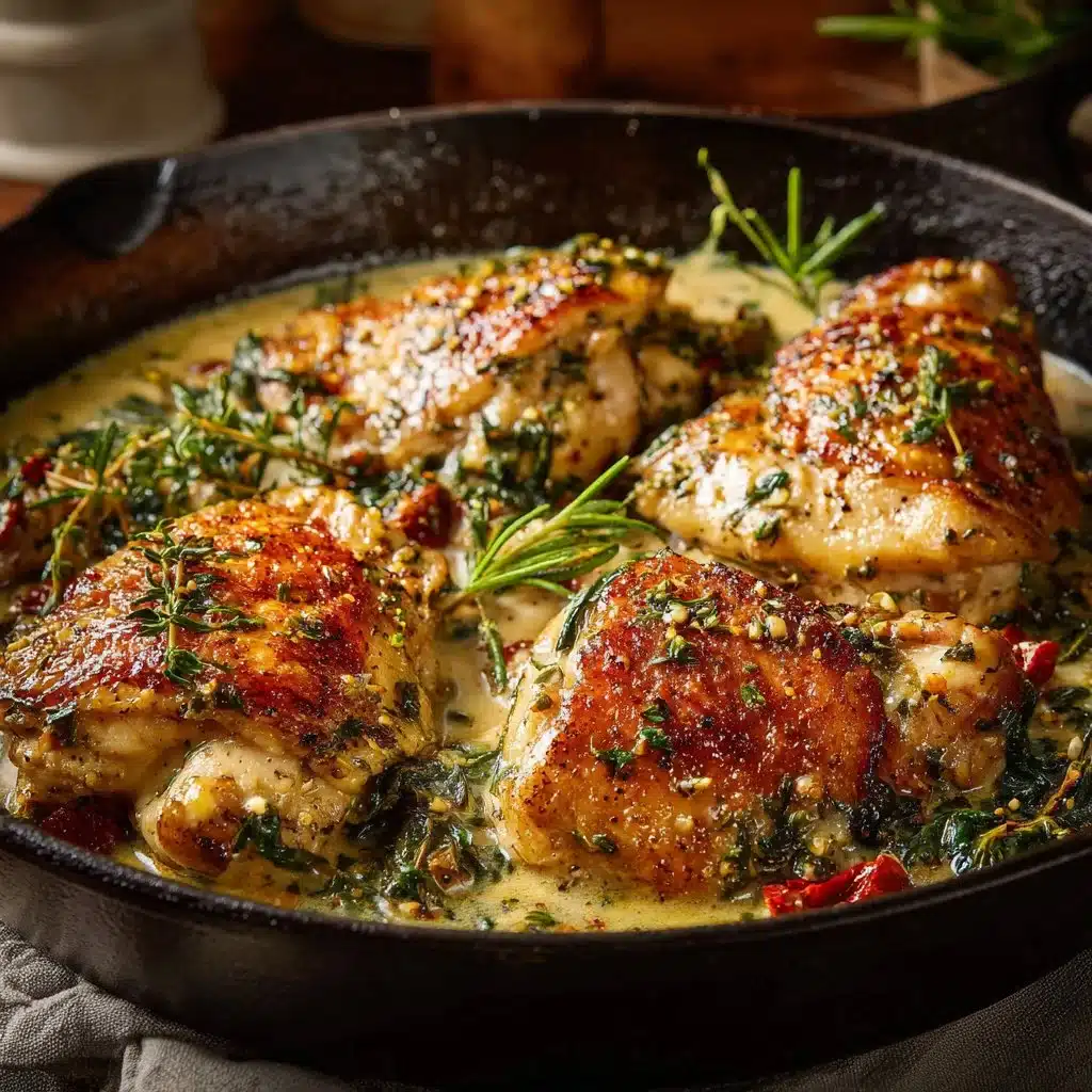 One-Pan Boursin Chicken
