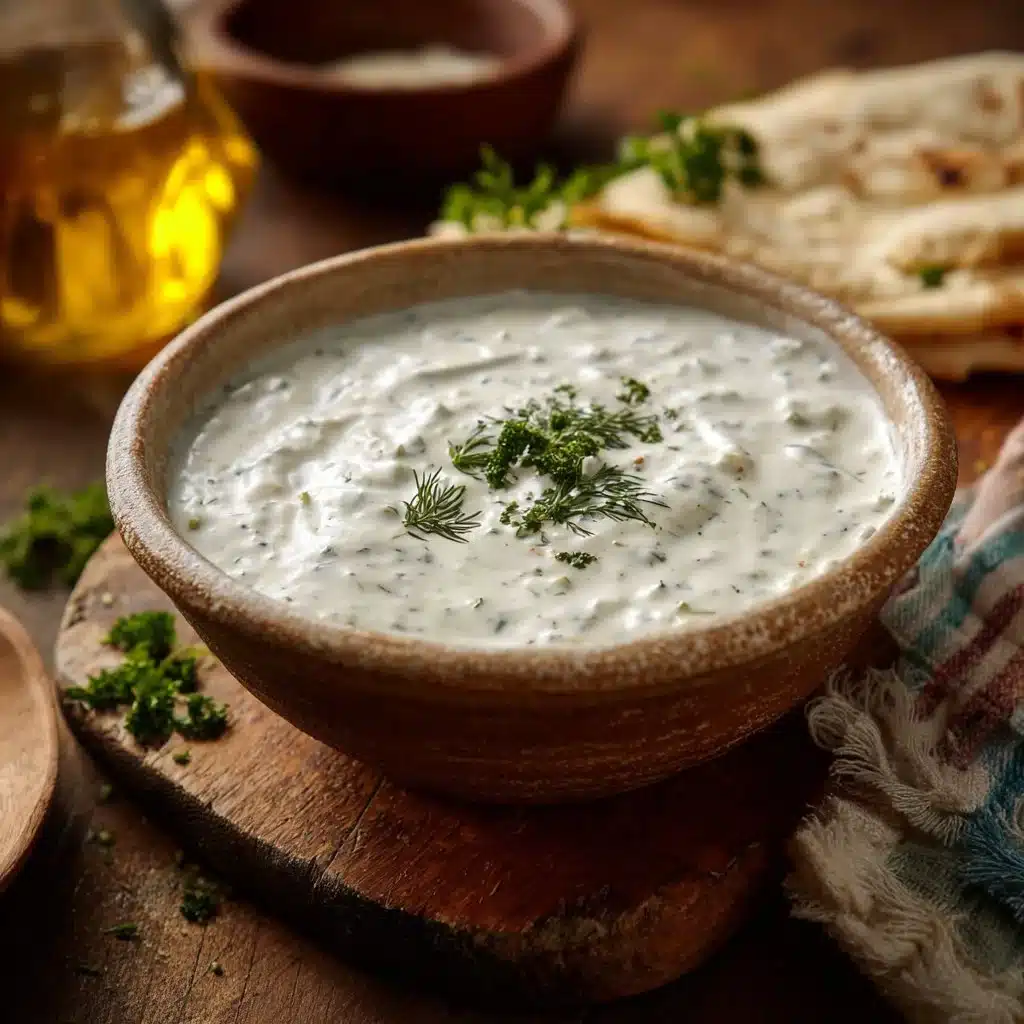 Shawarma White Sauce - Lebanese Tarator Sauce