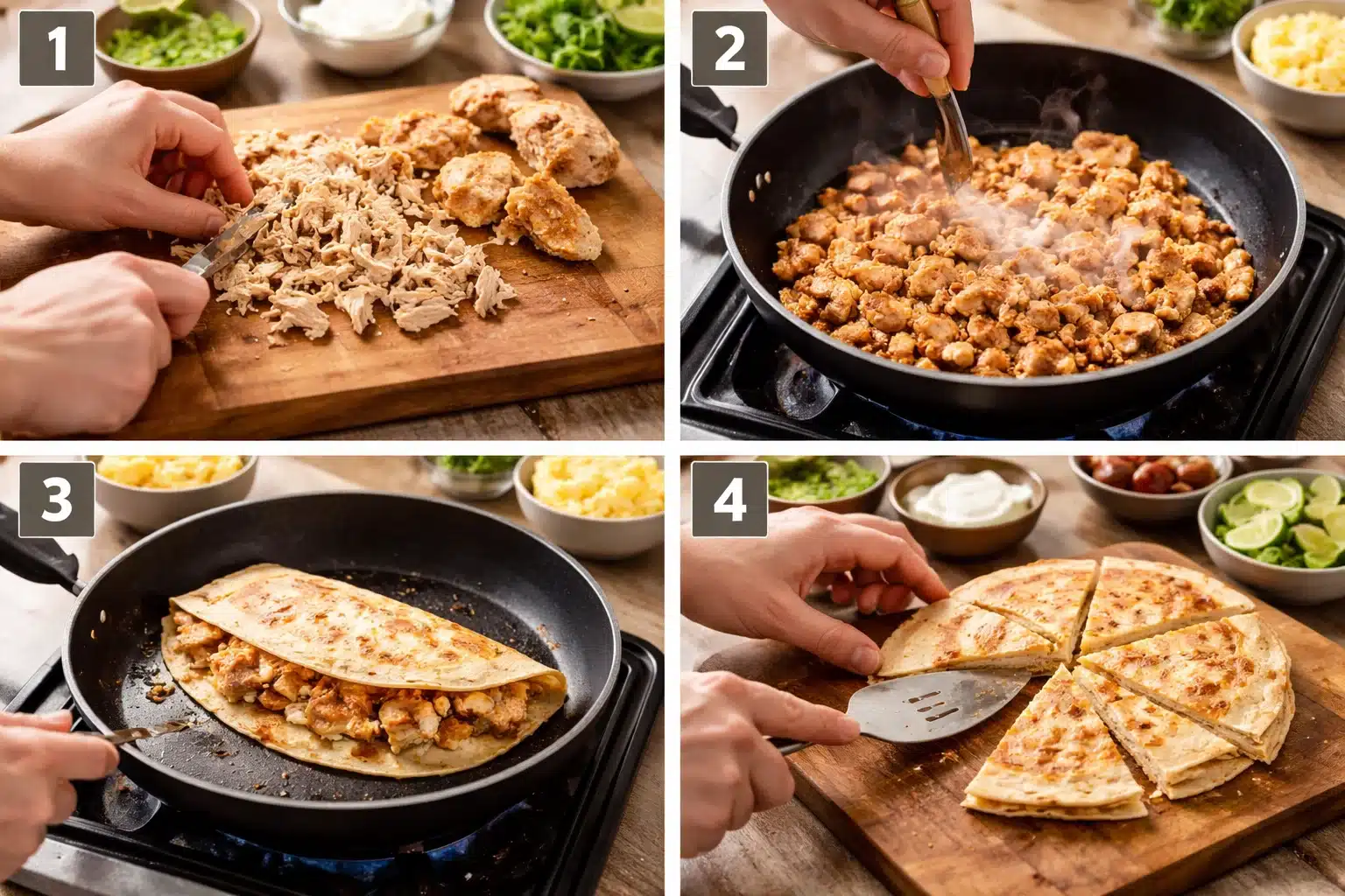 Sizzling Chipotle Ranch Chicken Quesadillas for a Quick Meal