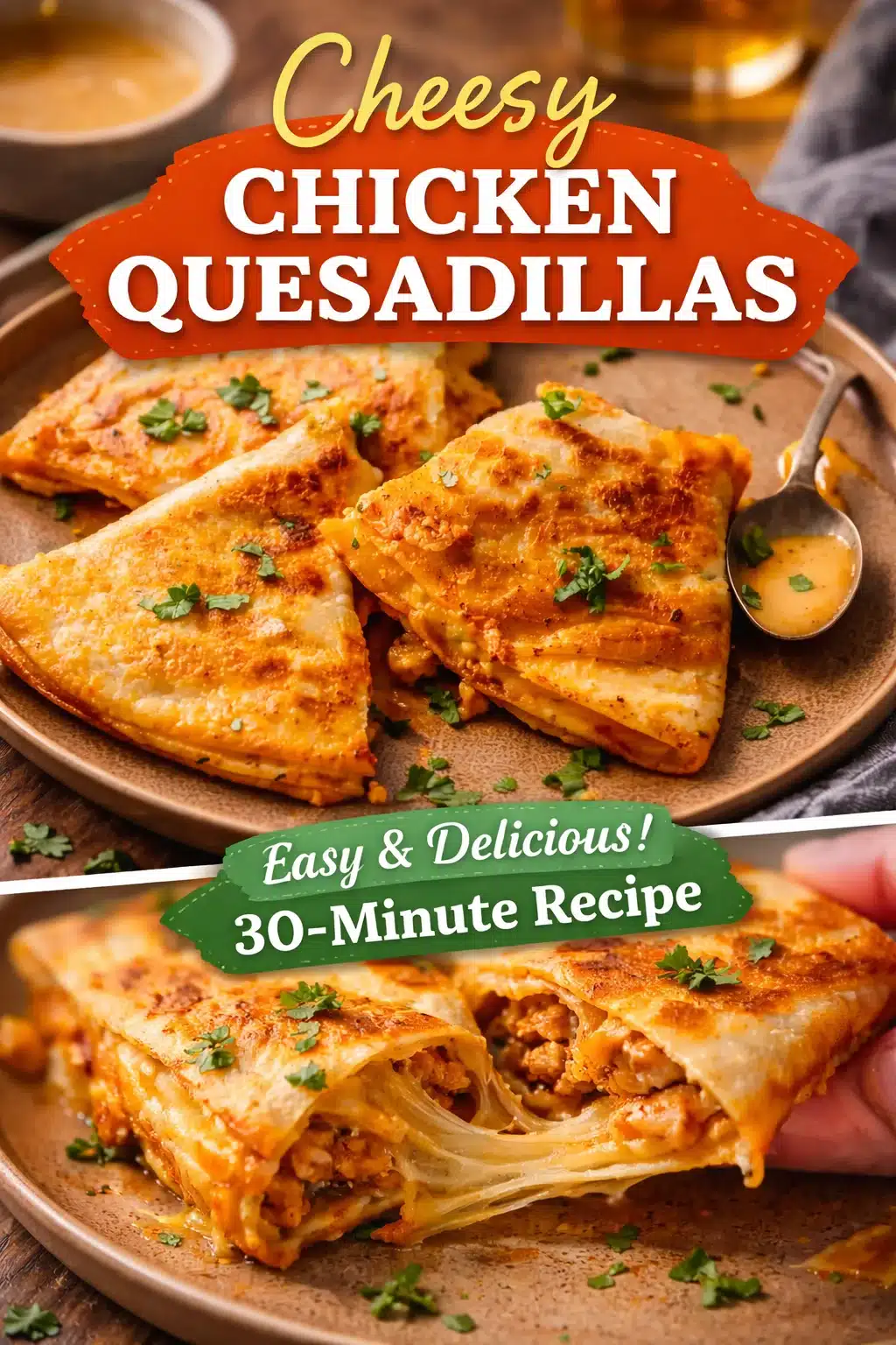 Sizzling Chipotle Ranch Chicken Quesadillas for a Quick Meal