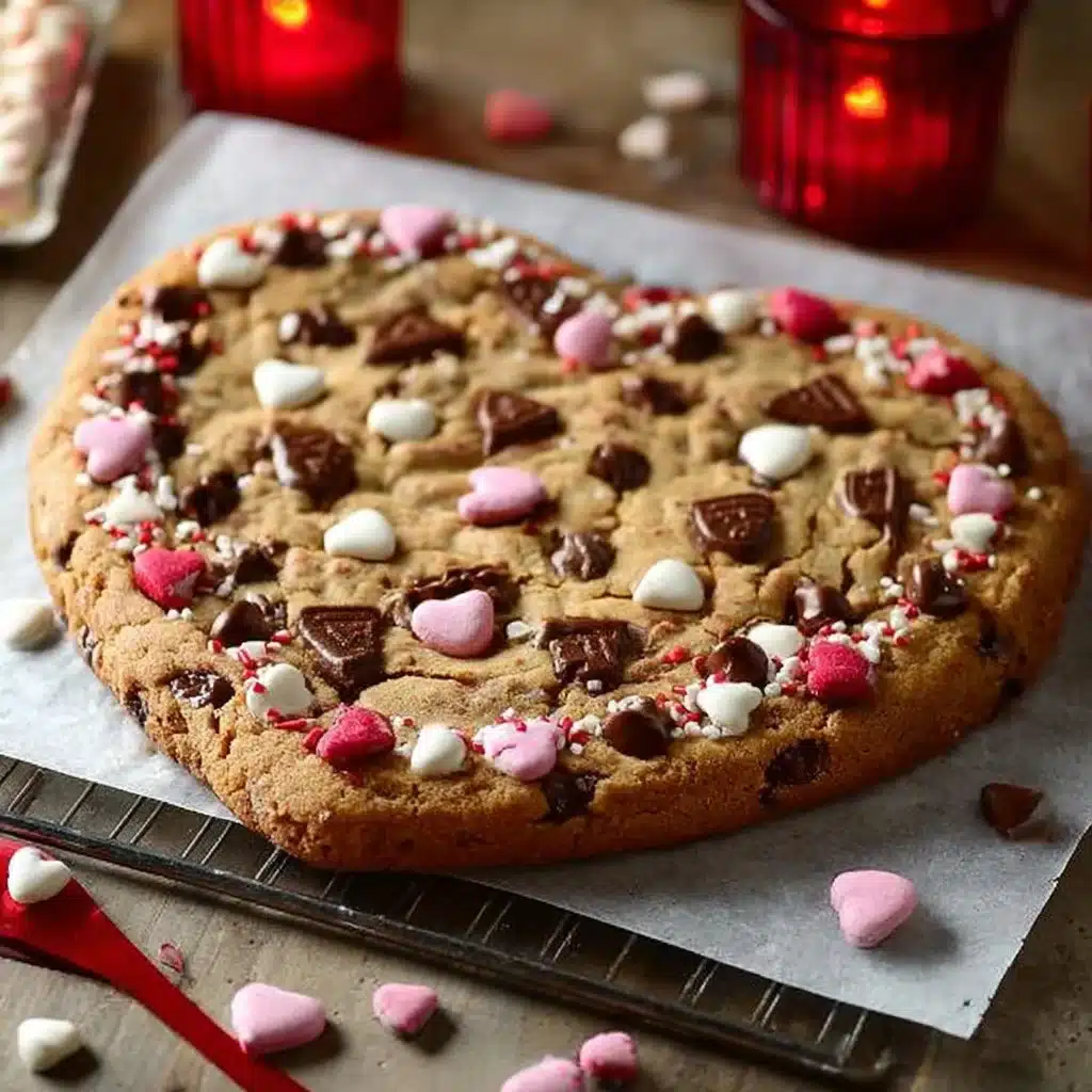 Valentine’s Day Cookie Cake