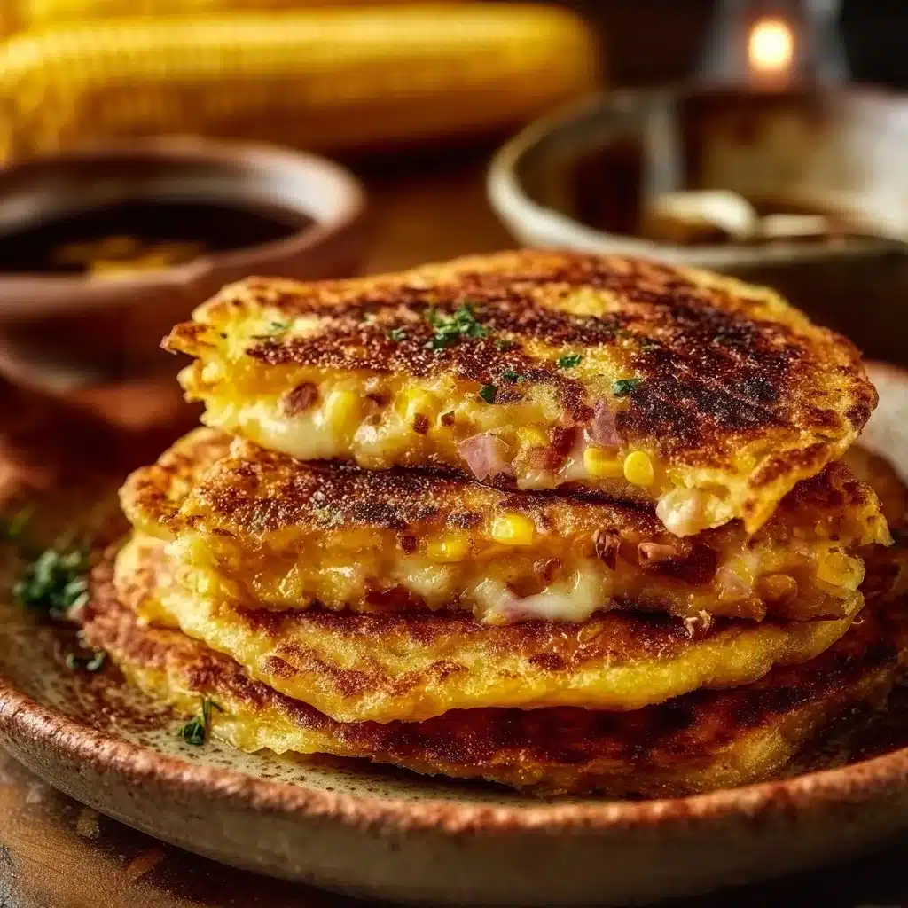 Venezuelan Sweet Corn Cachapas