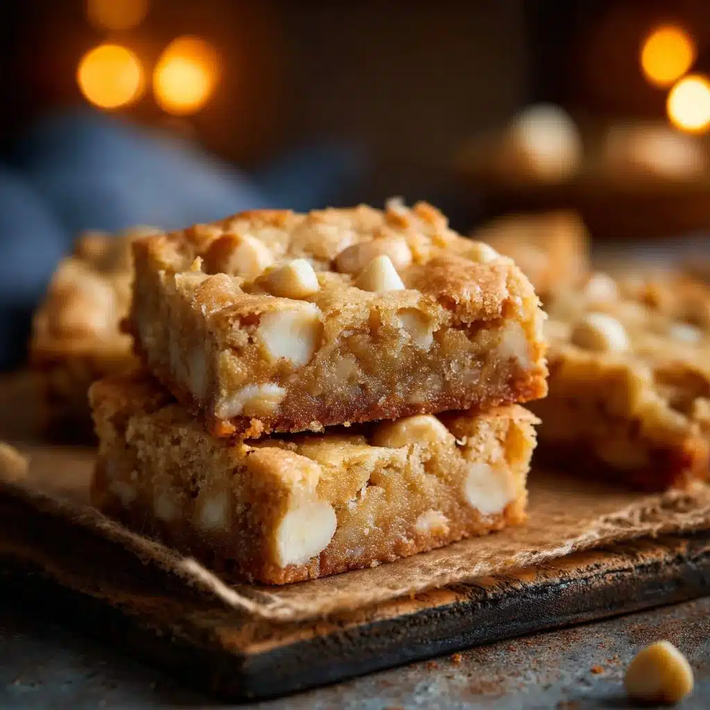 White Chocolate Macadamia Cookie Bars