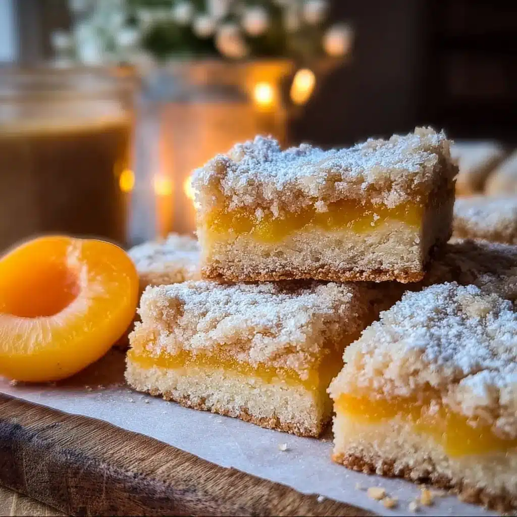 Apricot Shortbread Bars
