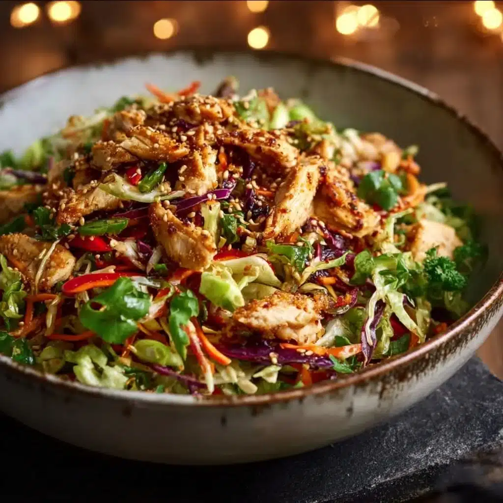 Asian Chicken Crunch Salad