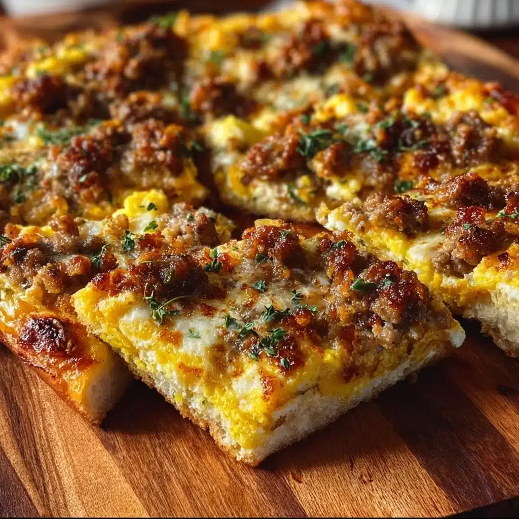 Sausage Breakfast Pizza
