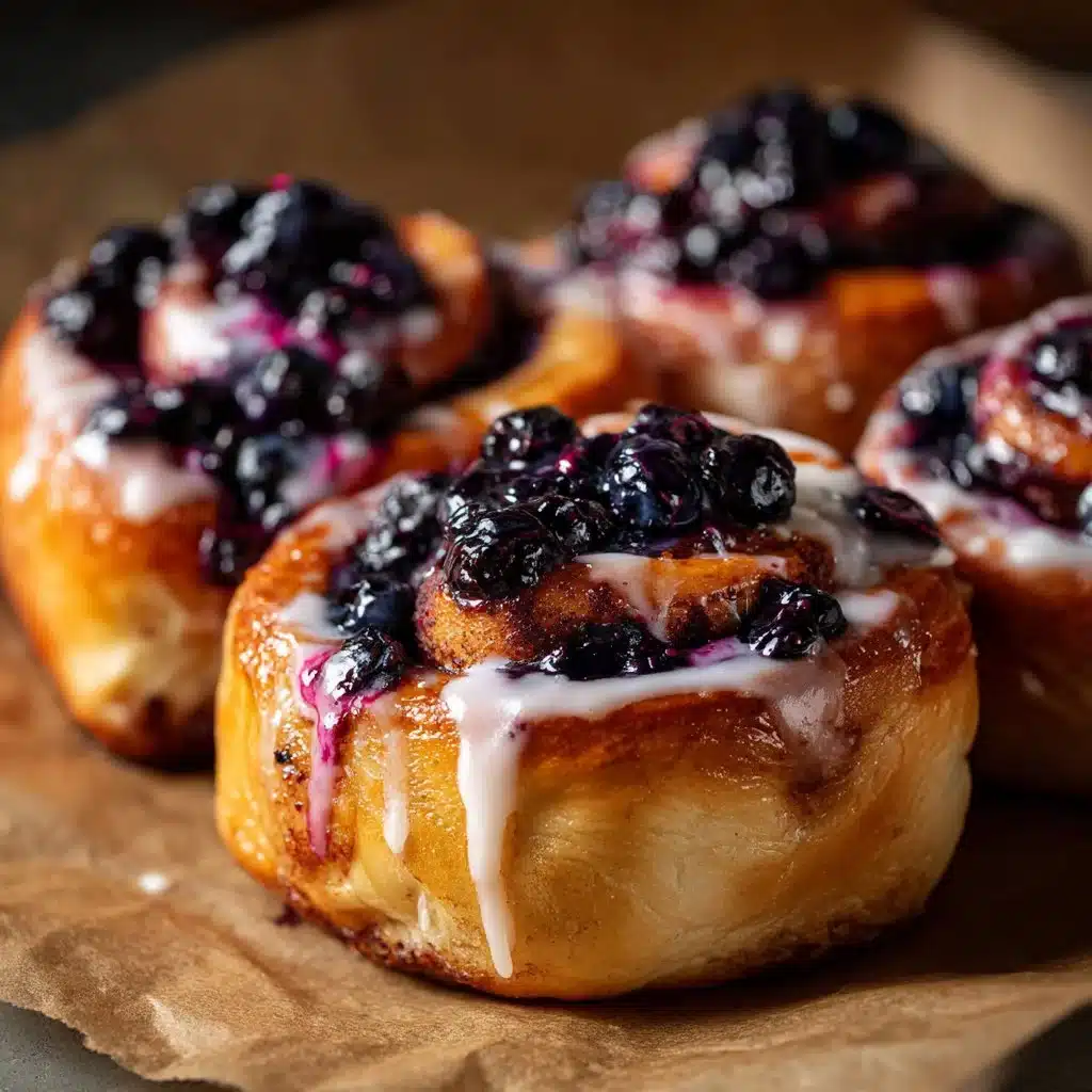 Blueberry Cinnamon Rolls
