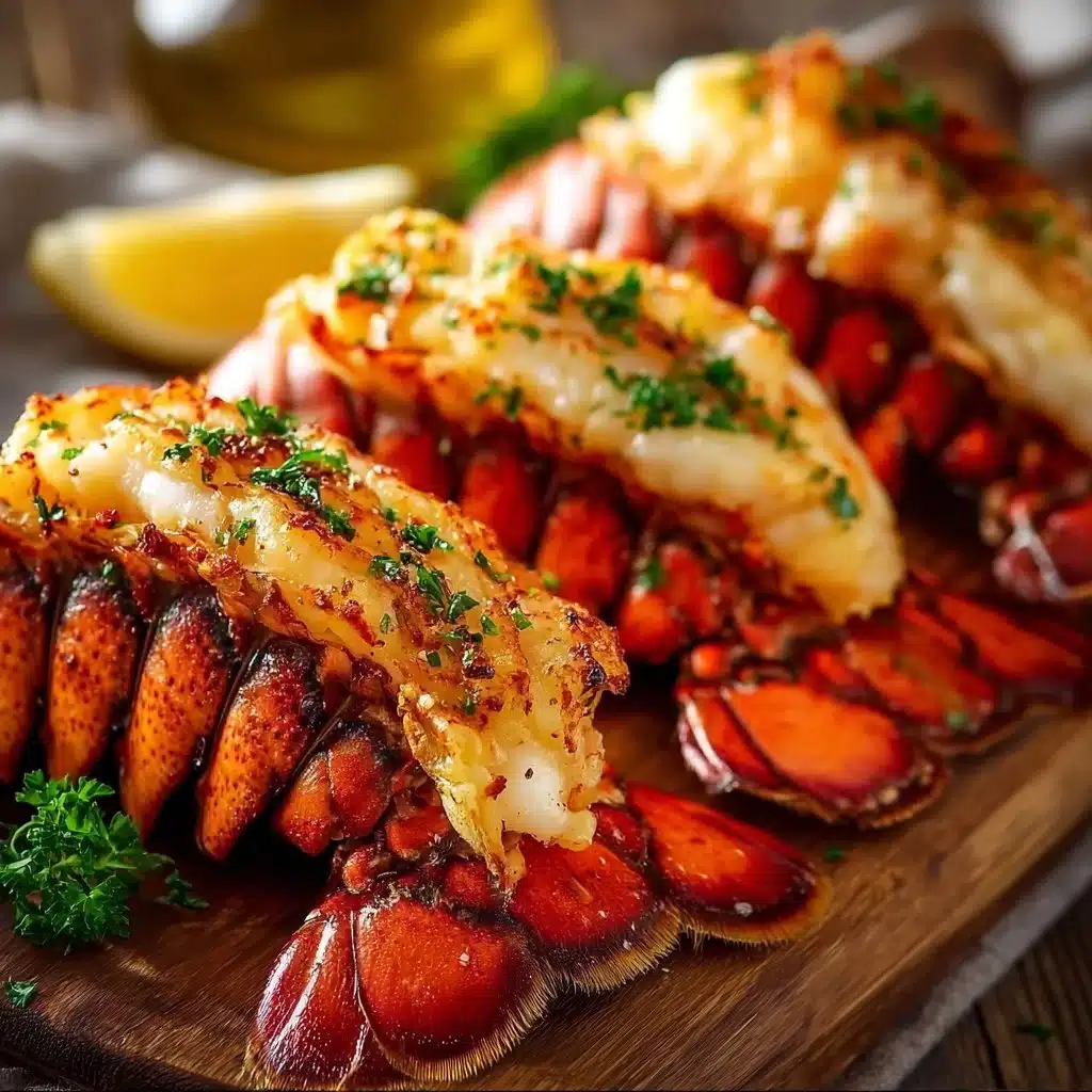 Buttery Air Fryer Lobster Tails
