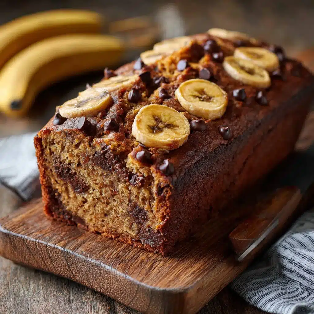 Caramel Chocolate Miso Banana Bread
