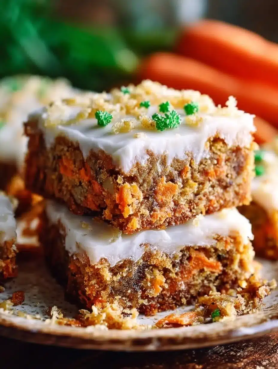 Carrot Cake Bars