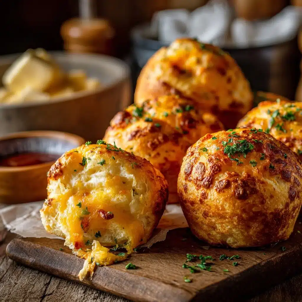 Cheesy Breakfast Bombs