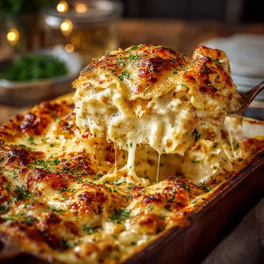 Chicken Alfredo Lasagna