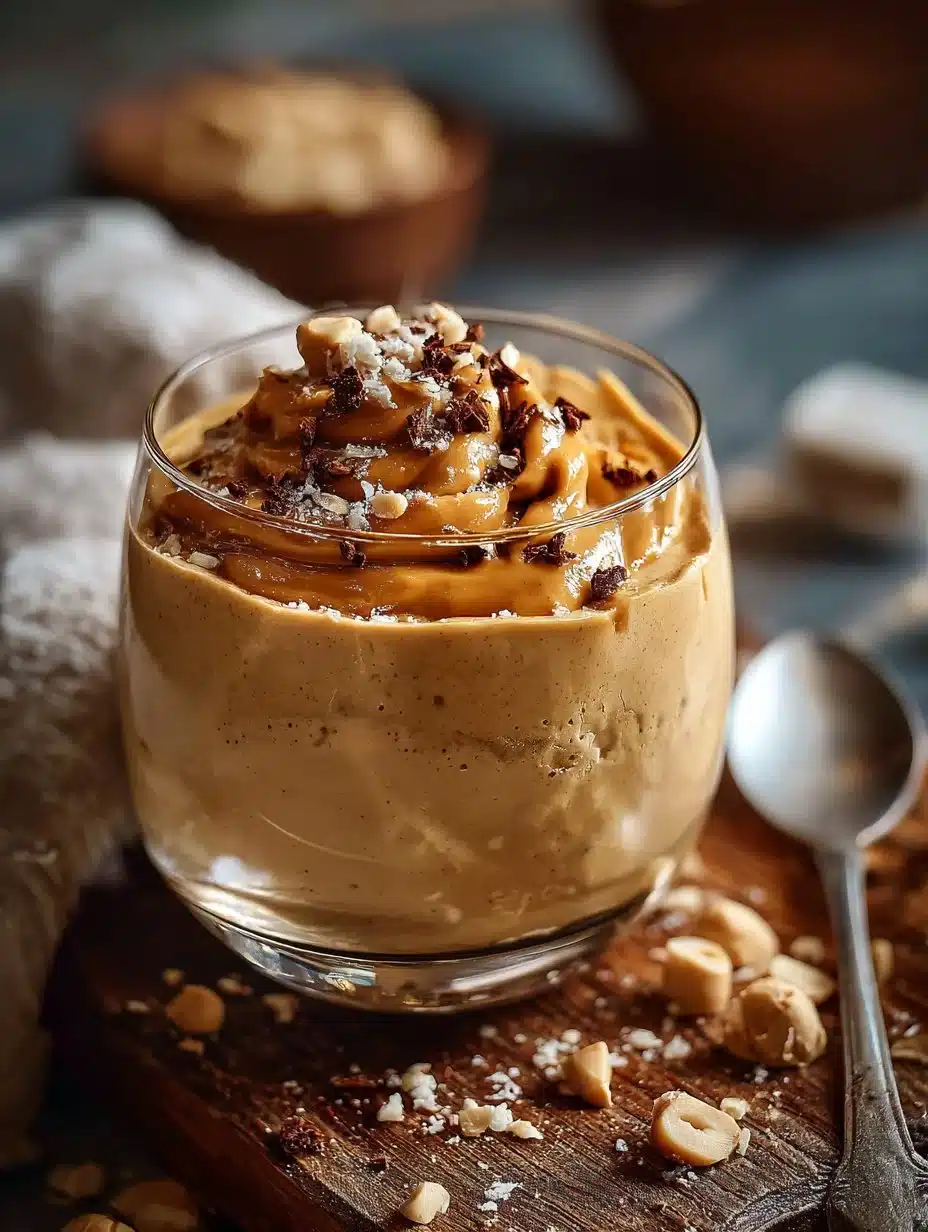 Cottage Cheese Peanut Butter Mousse