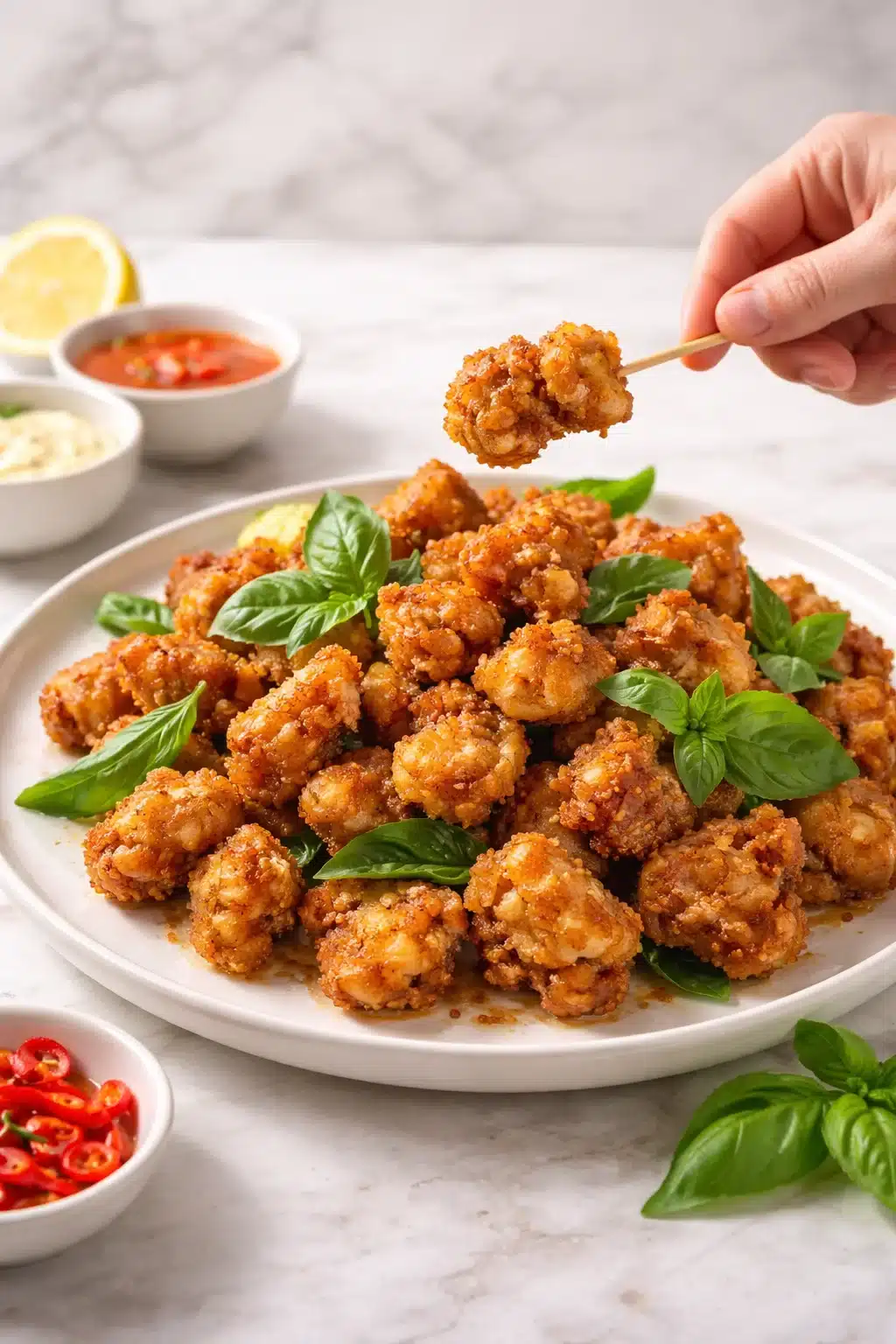 Crispy and Juicy Taiwanese Popcorn Chicken Recipe You’ll Love!