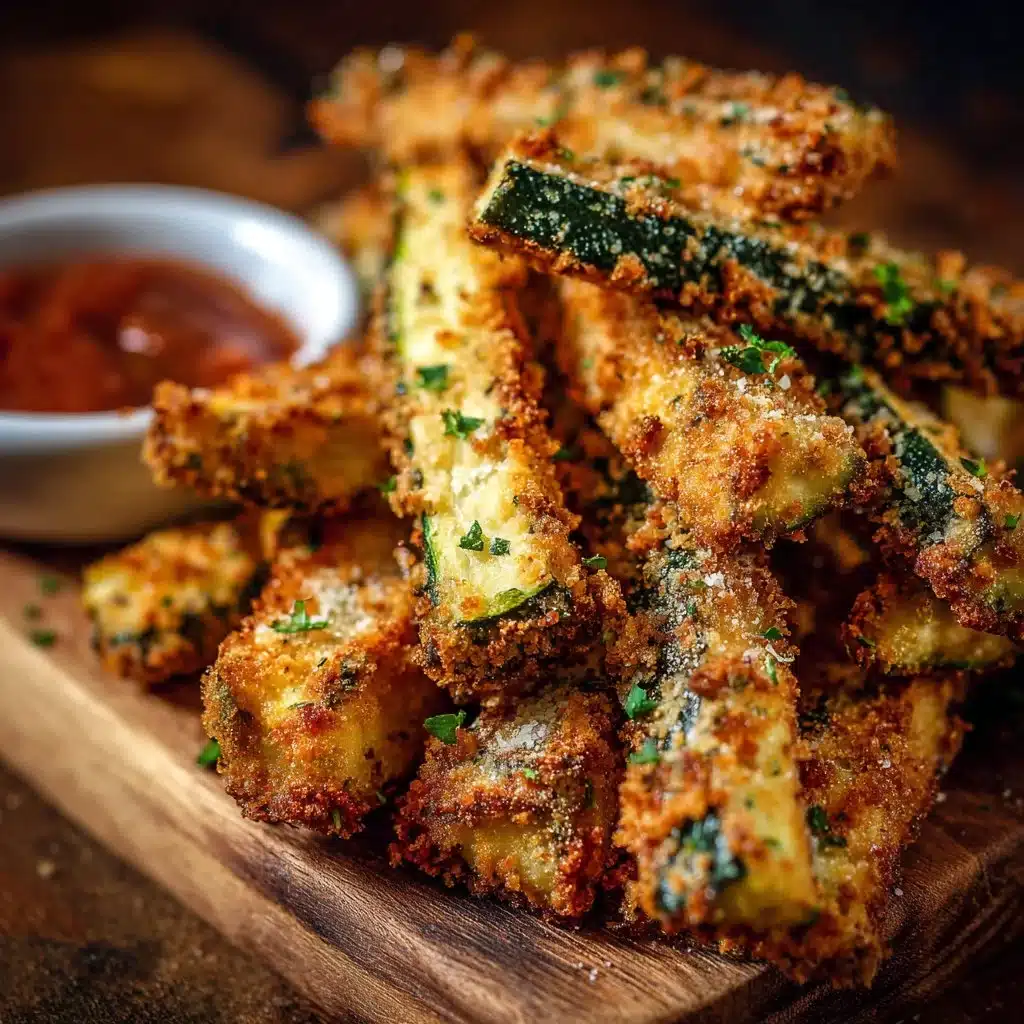 Crispy Baked Keto Zucchini Fries
