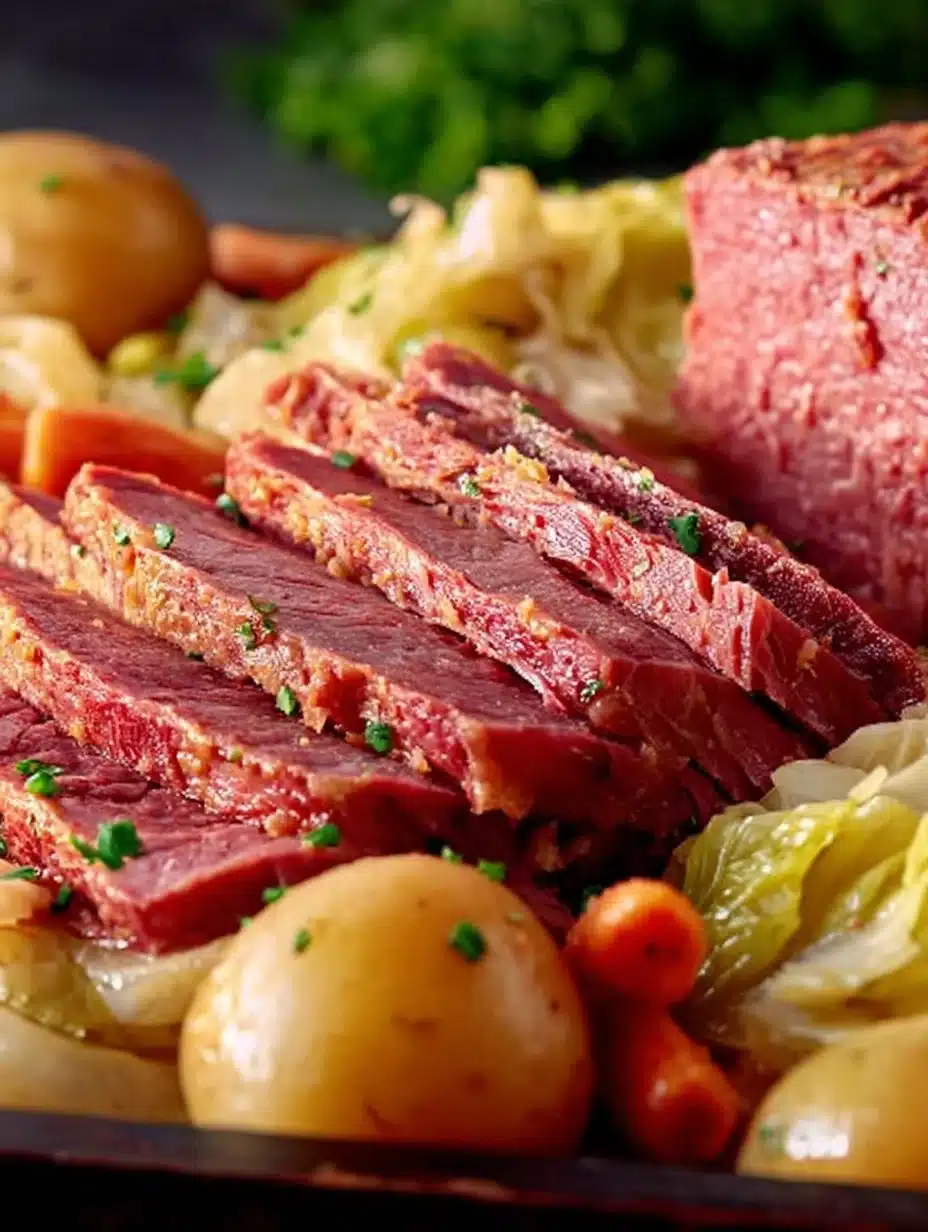 Crockpot Corned Beef and Cabbage