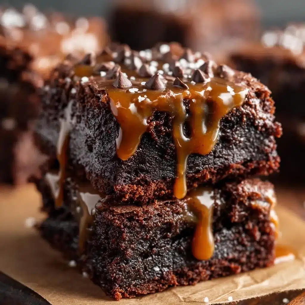 Decadent Chocolate Caramel Brownies