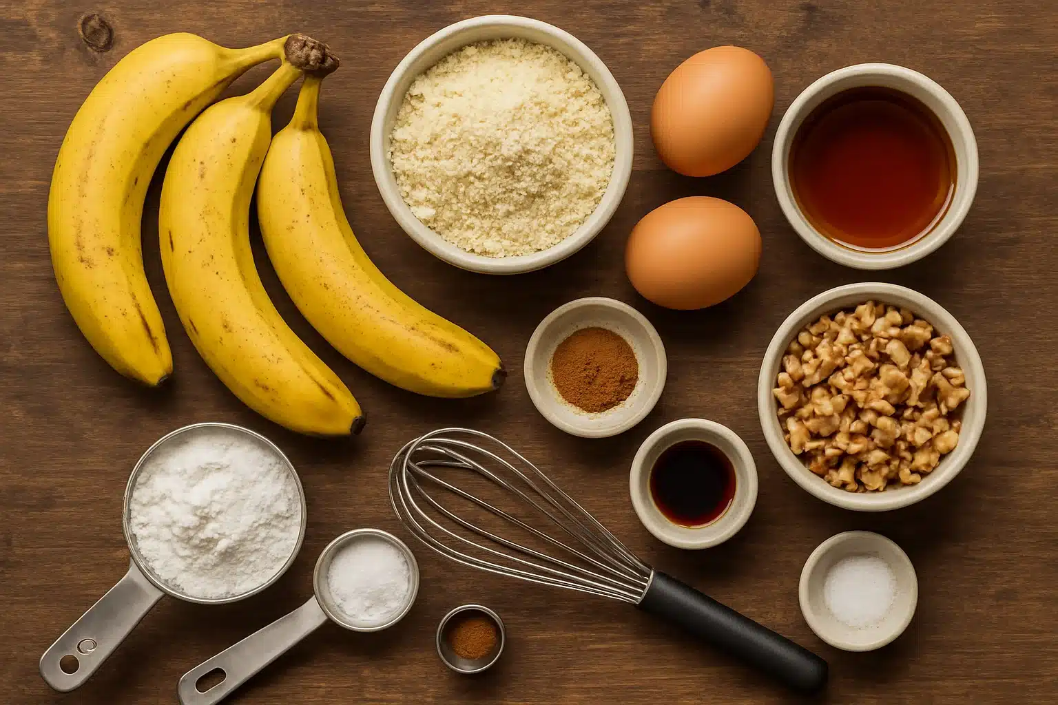 banana nut muffins with almond flour