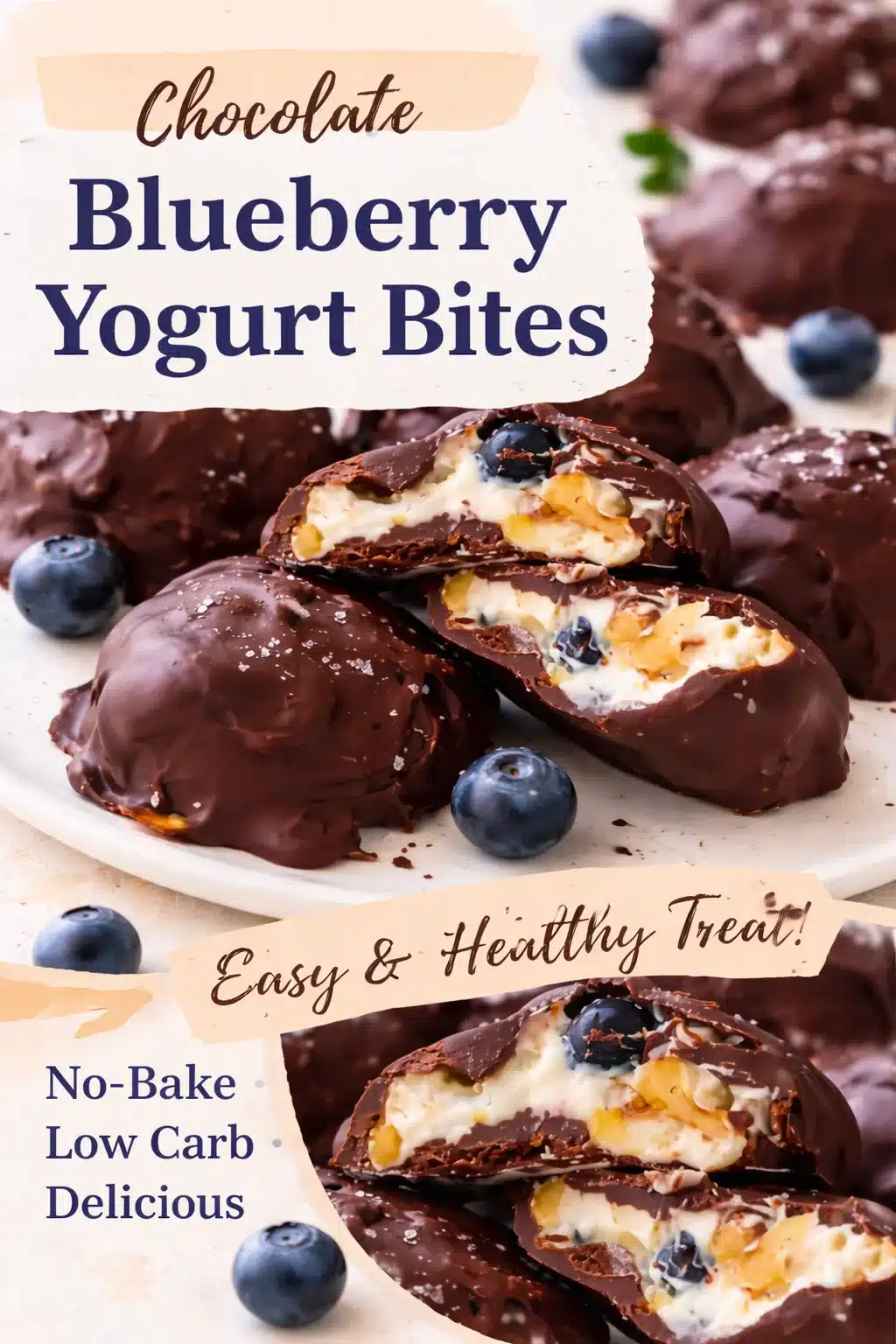 Delicious Frozen Blueberry Yogurt Clusters You Can’t Resist!