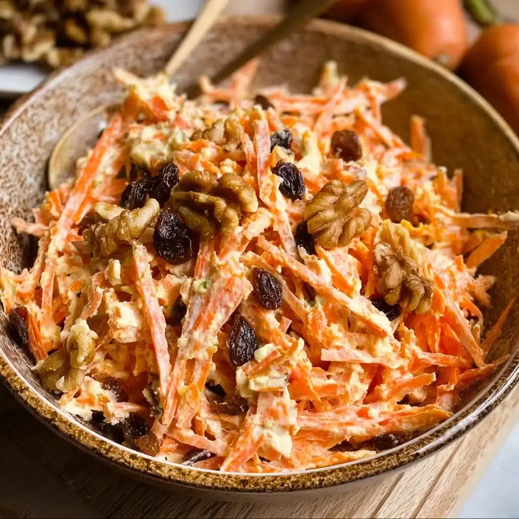 Easy Creamy Carrot Raisin Salad