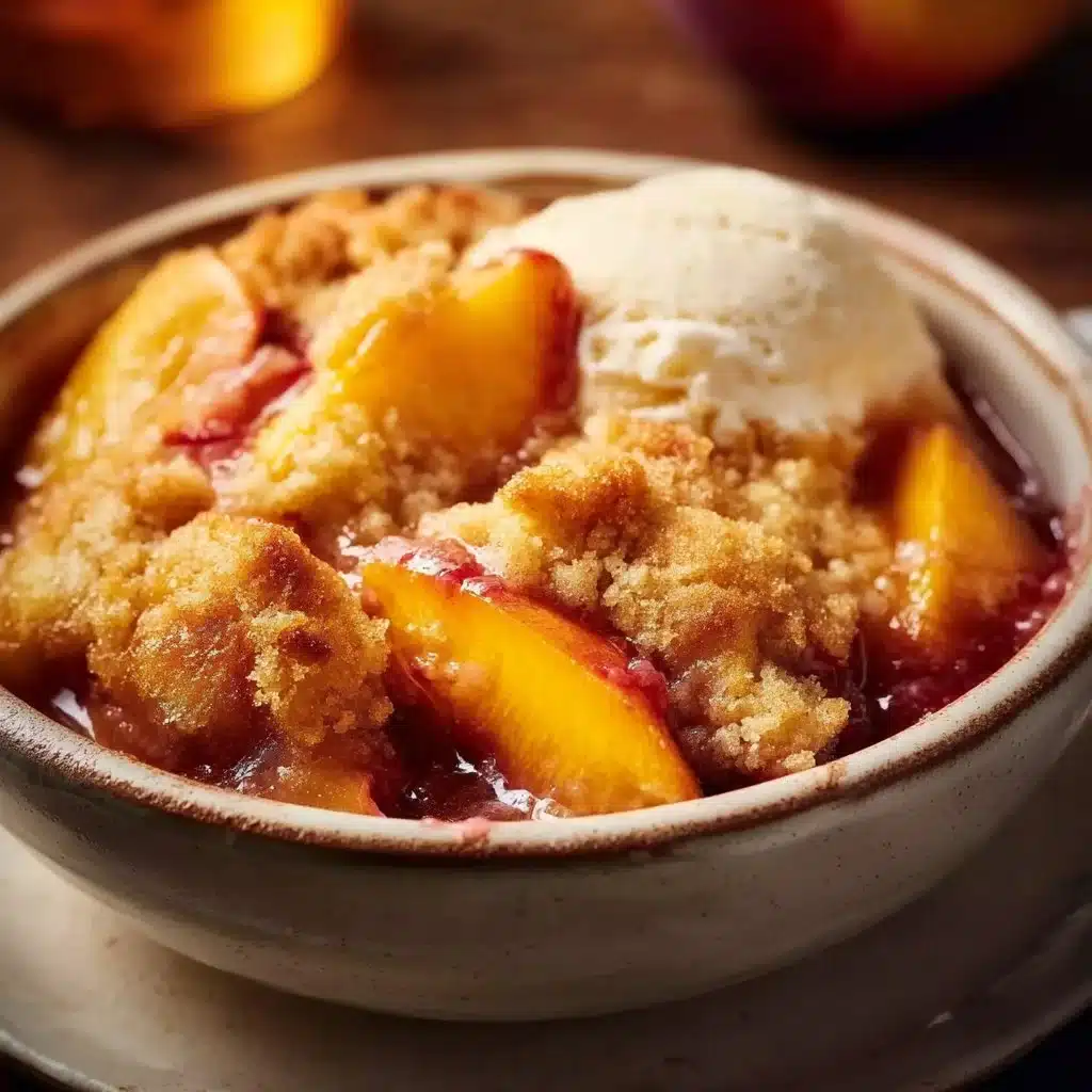 Easy Peach Cobbler