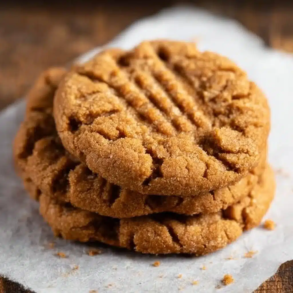 The Best Flourless Peanut Butter Cookies