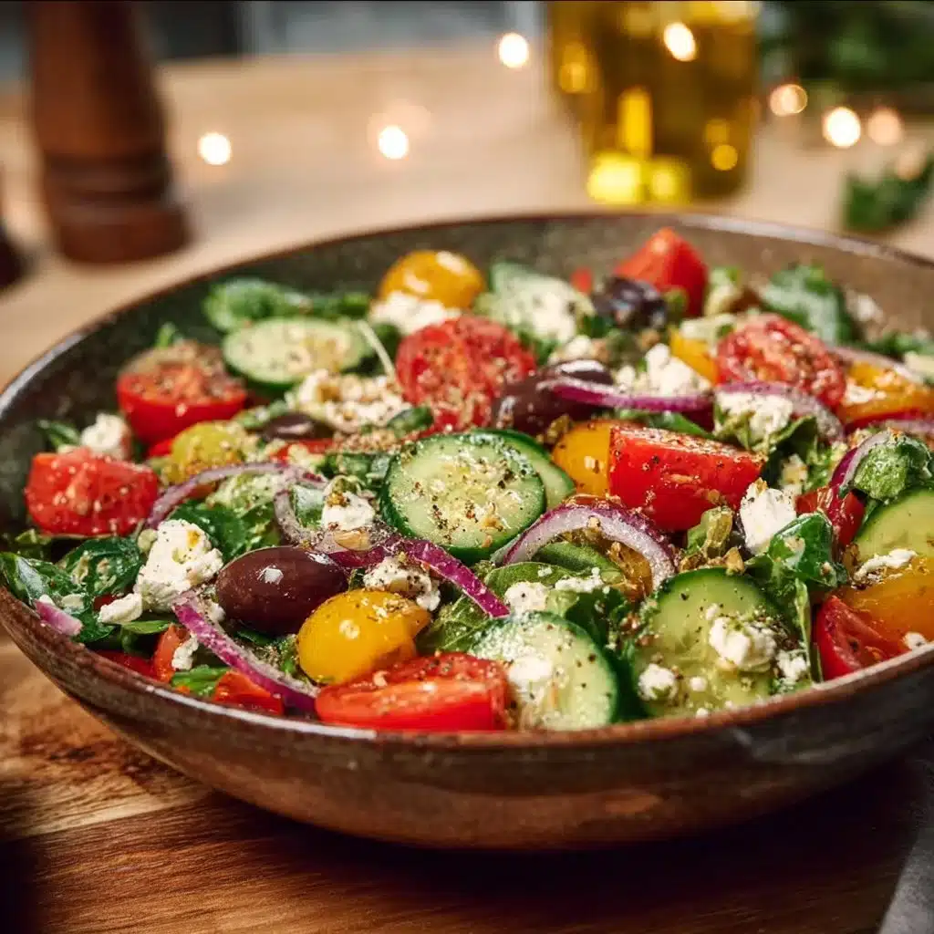 Fresh Greek Easter Salad