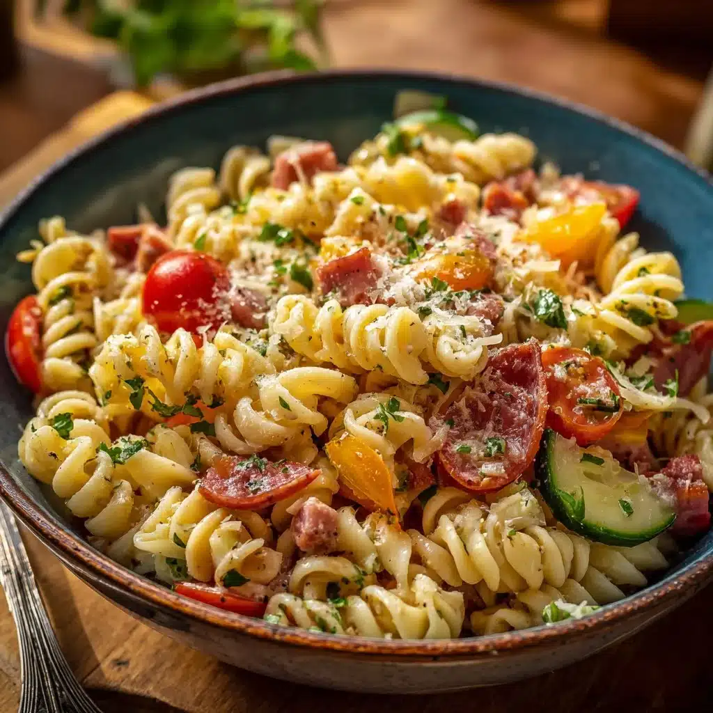 High Protein Italian Pasta Salad