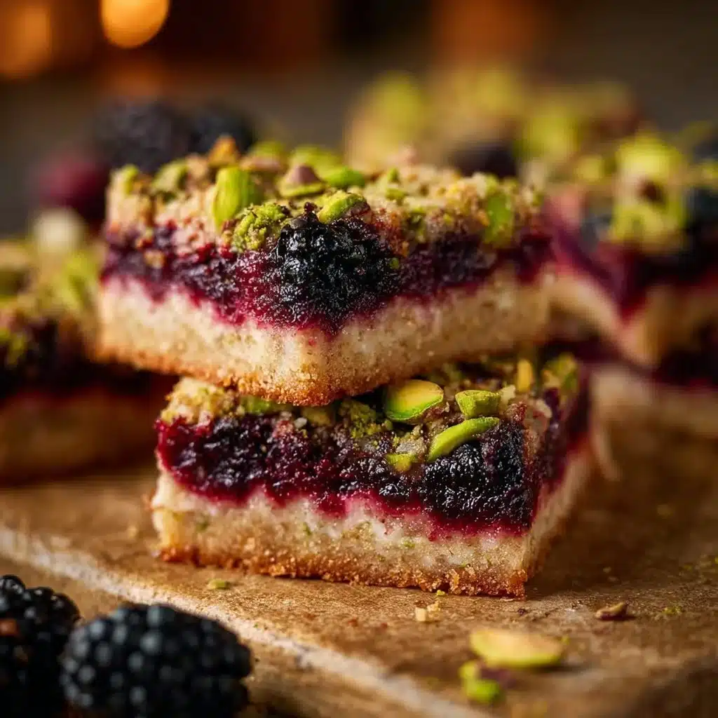 How to Make Blackberry Pistachio Dream Bars: A Refreshing Dessert with a Crunch