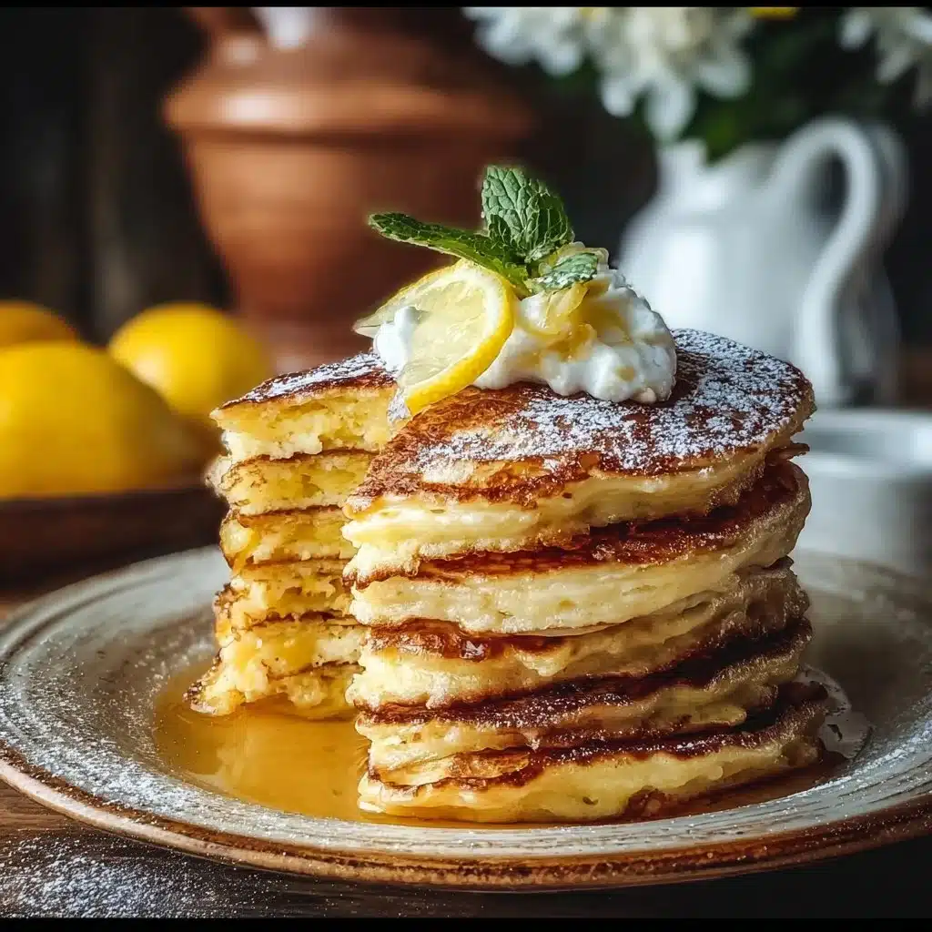 Lemon Ricotta Pancakes Recipe