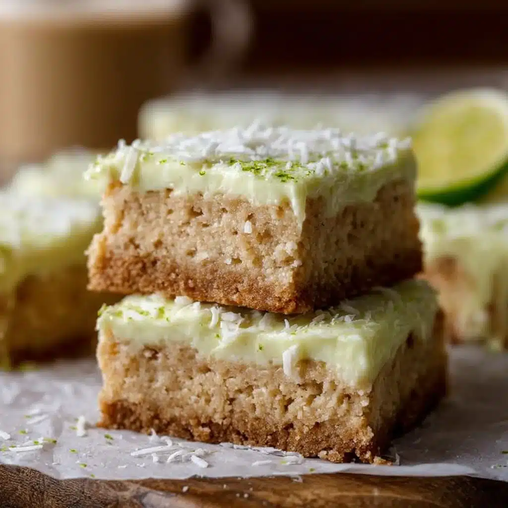 Starbucks Lime Frosted Coconut Bars Copycat