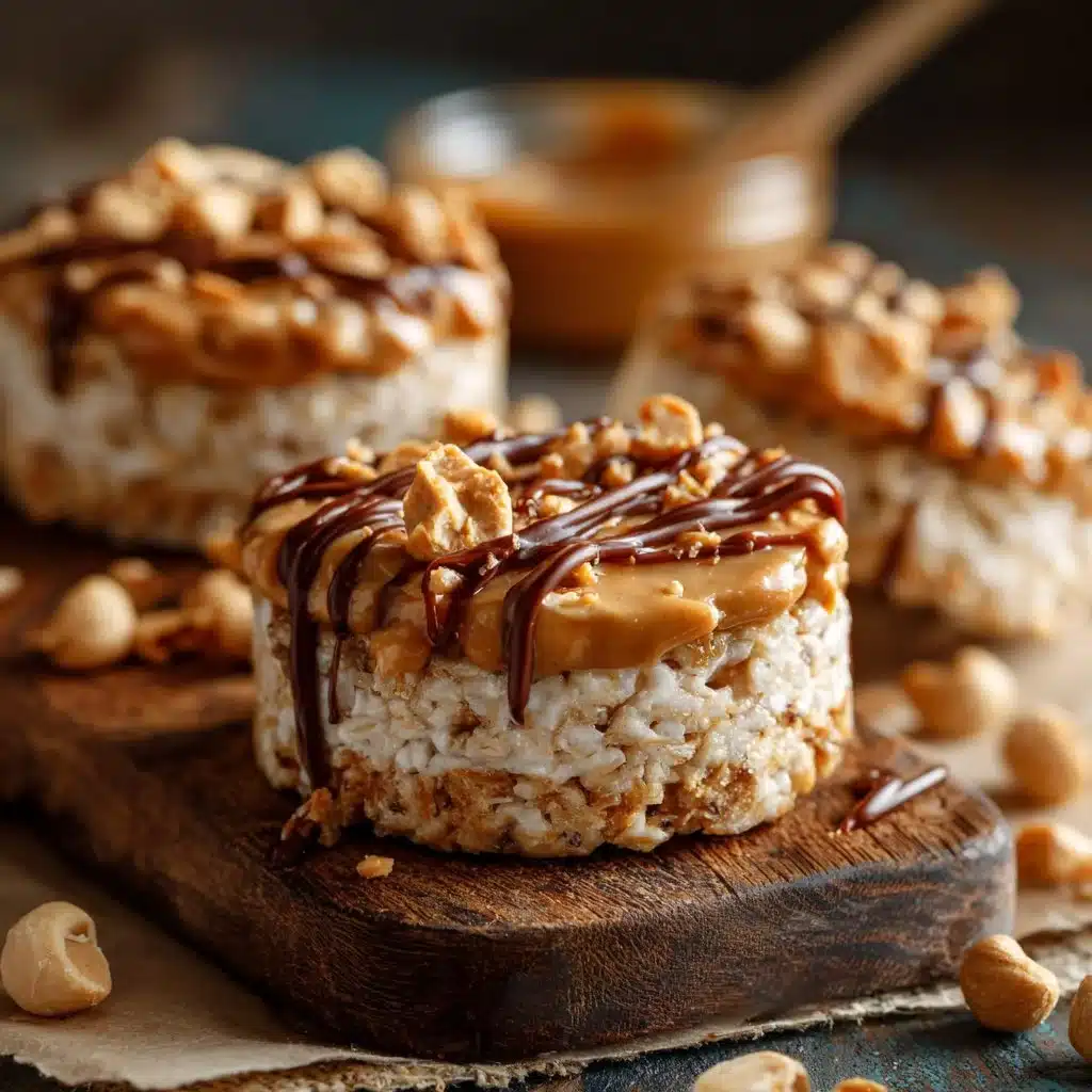 Peanut Butter Protein Rice Cakes