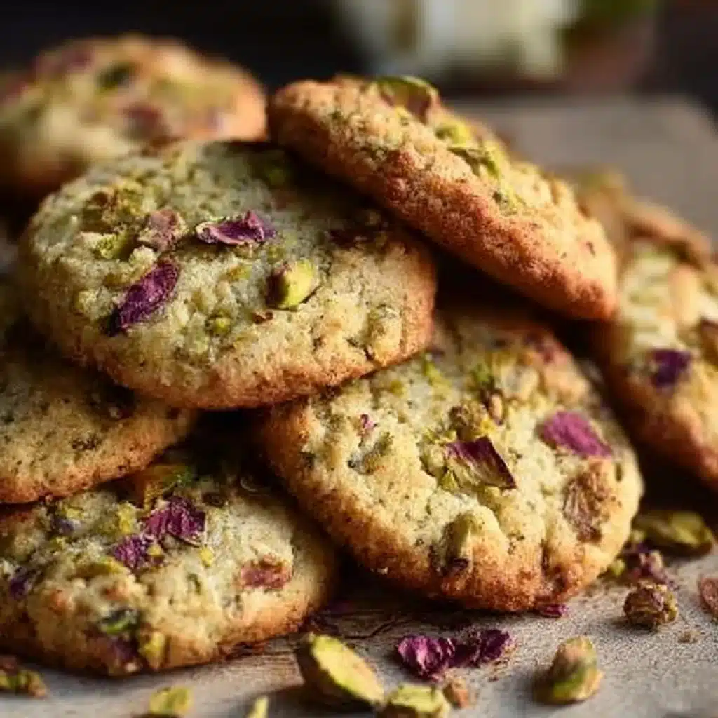 Pistachio rose water cookies you can’t resist!