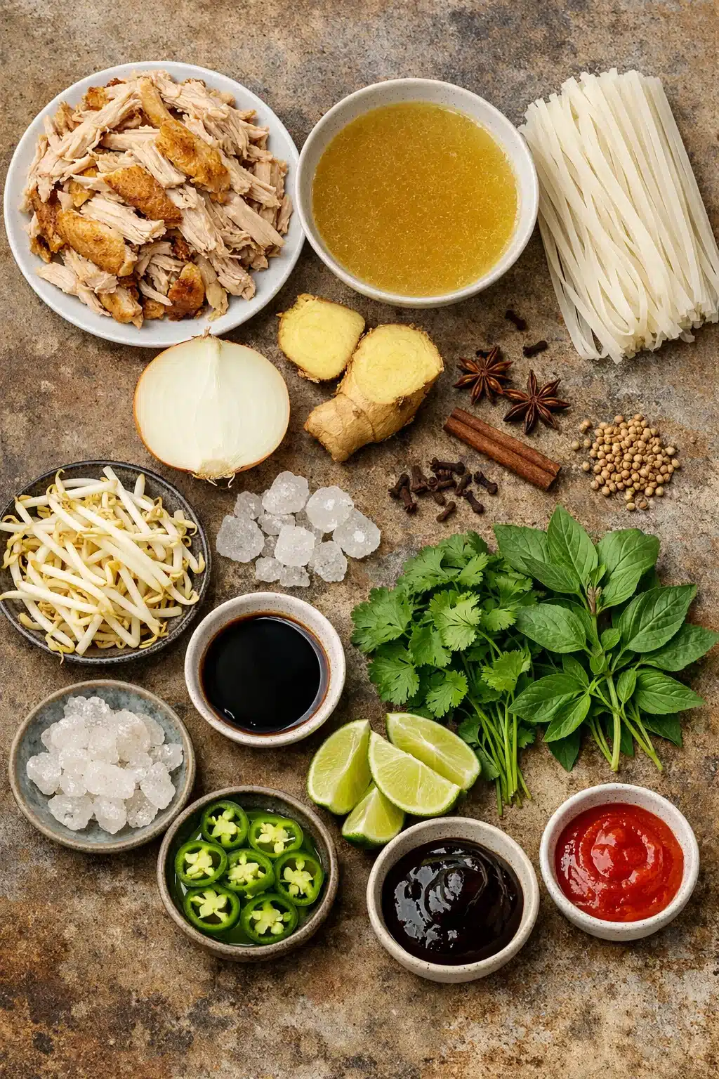 Rotisserie Chicken Pho