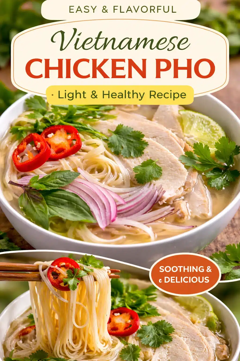 Rotisserie Chicken Pho