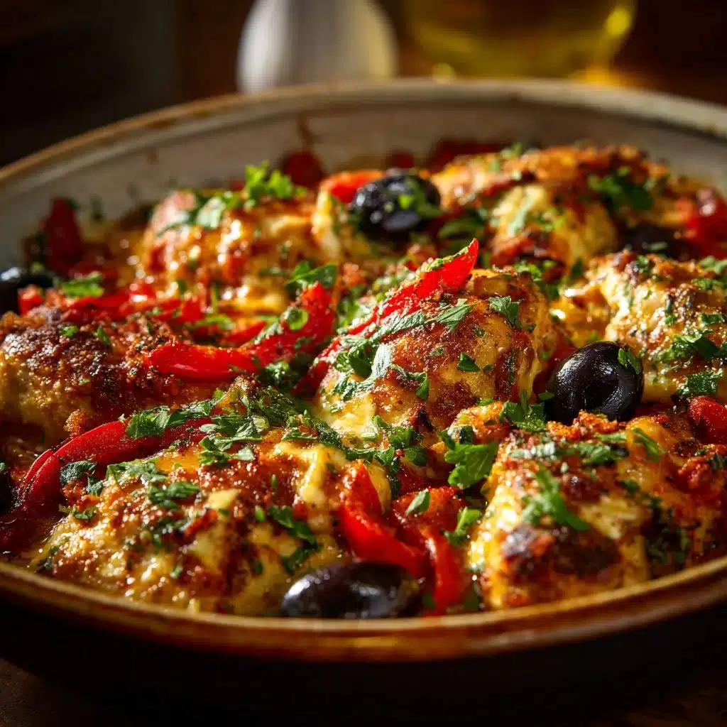Quick Mediterranean Chicken Casserole