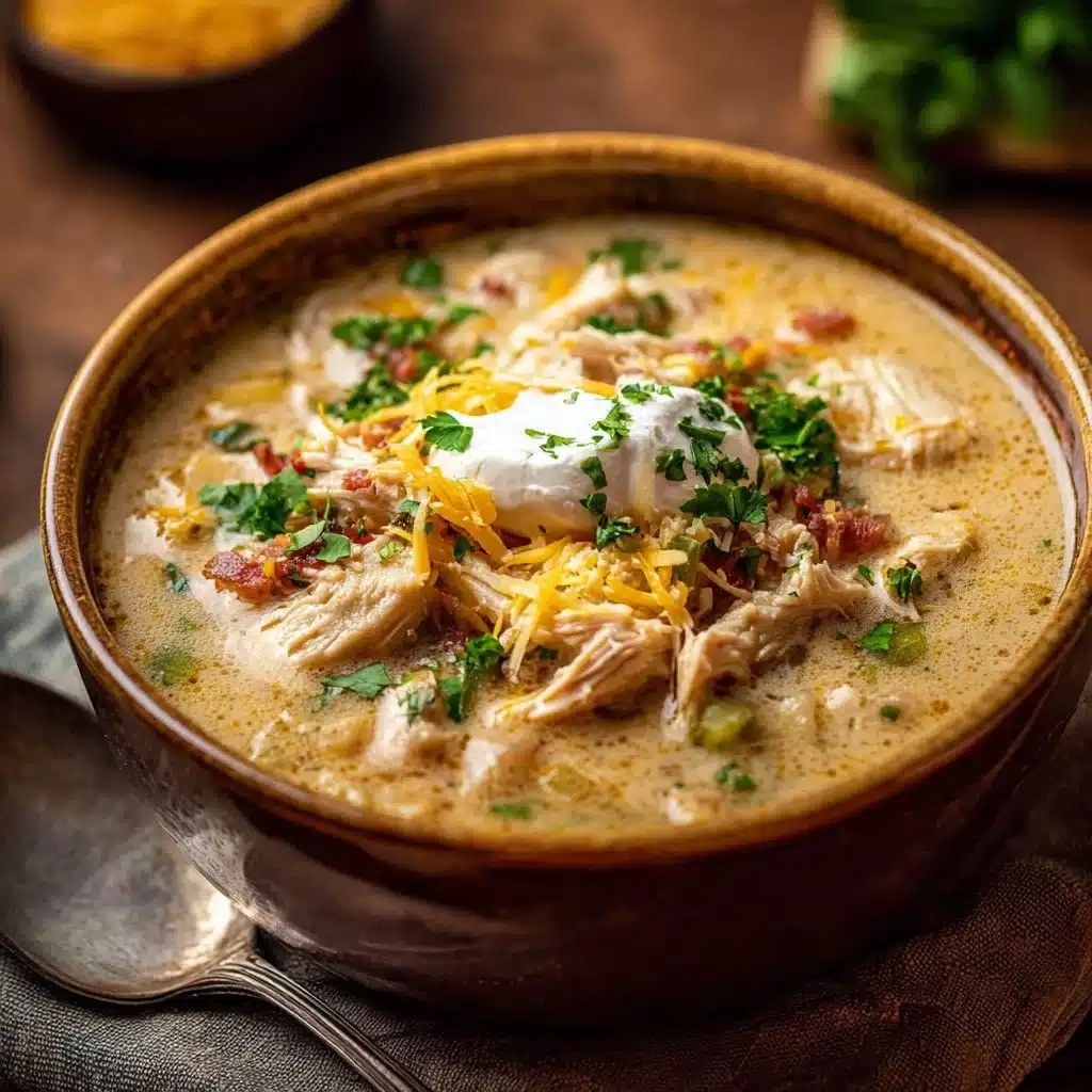Simple Keto White Chicken Chili