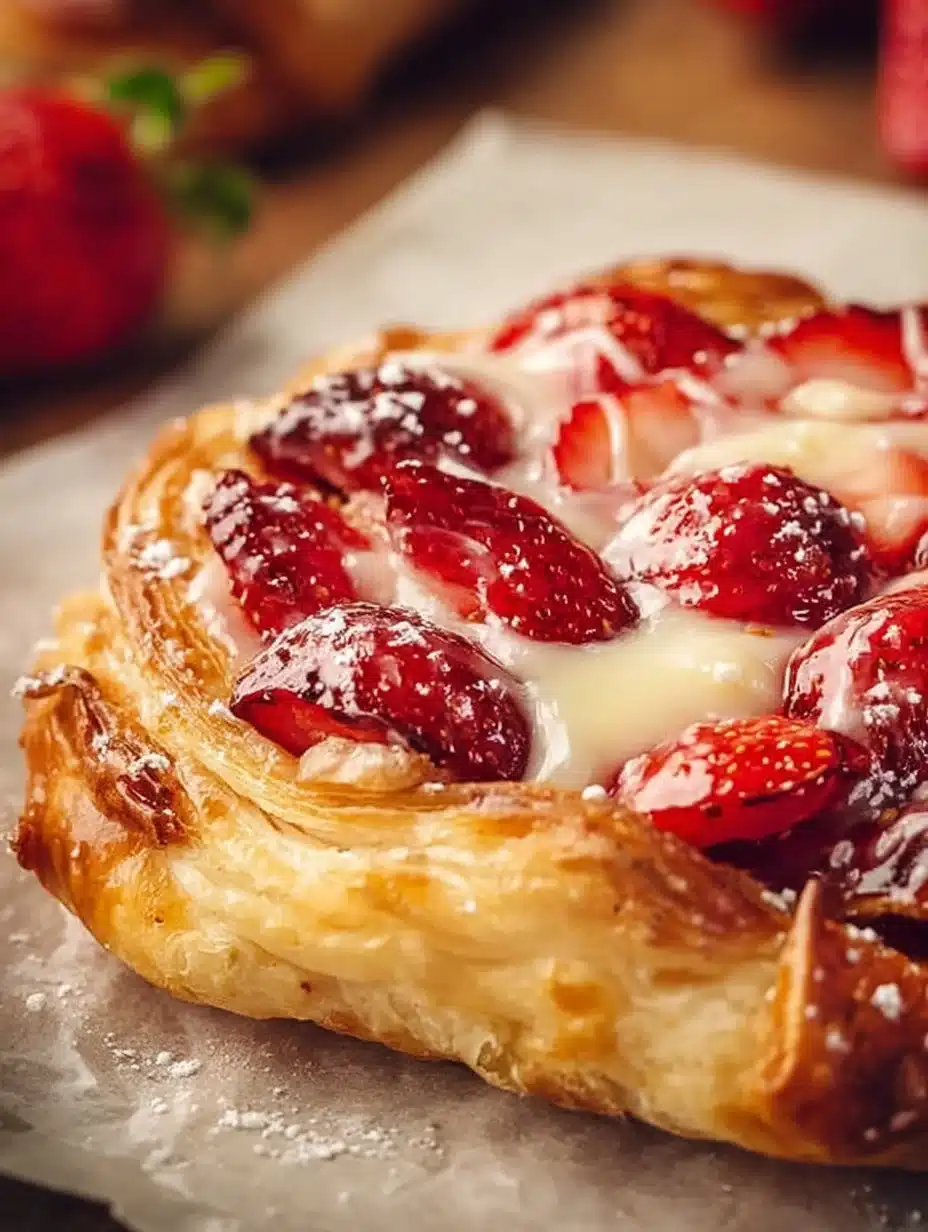 Strawberry Danish