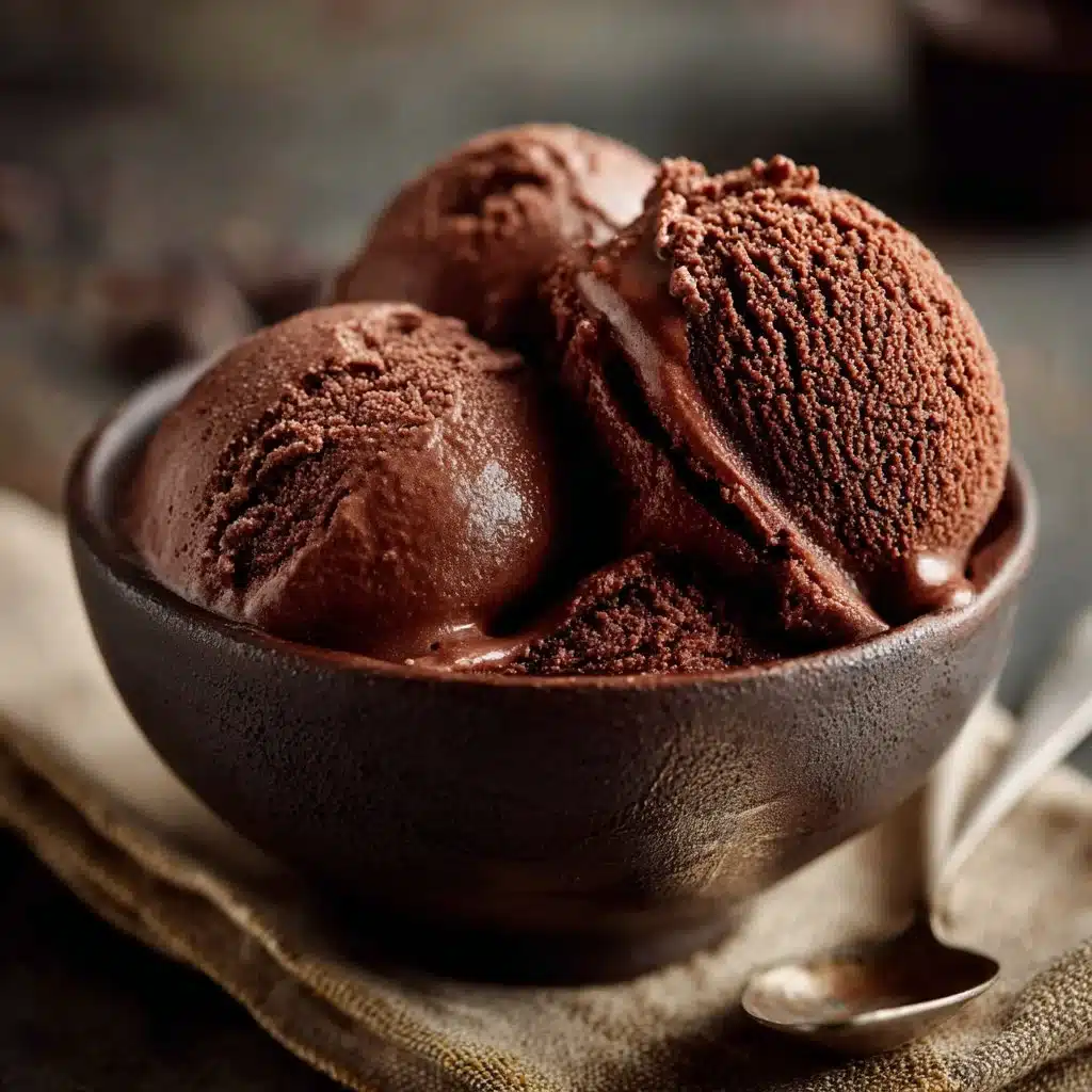 Ultra-Creamy Chocolate Sorbet